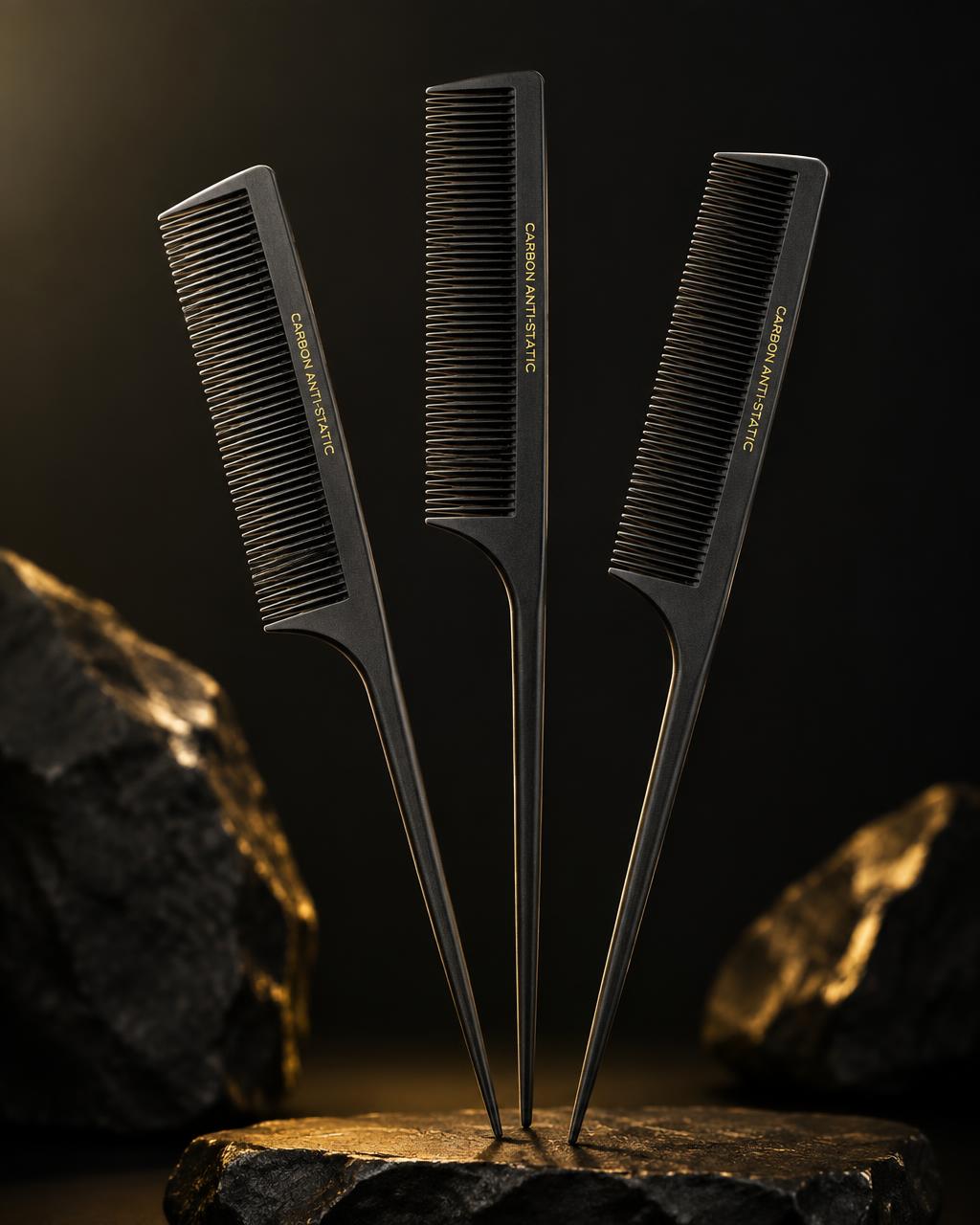 Carbon Tail Comb Set