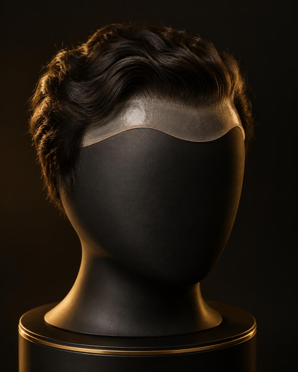 Mono Skin Hair Patch — Dark Brown